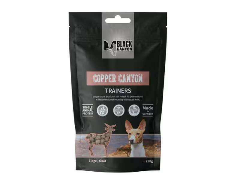 Black Canyon Snack Trainers Copper Canyon Ziege, 250 g