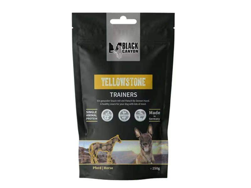 Black Canyon Snack Trainers Yellowstone Pferd, 250 g
