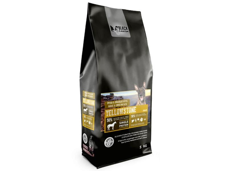 Black Canyon Trockenfutter Adult Yellowstone Pferd &amp; Kartoffel, 5 kg
