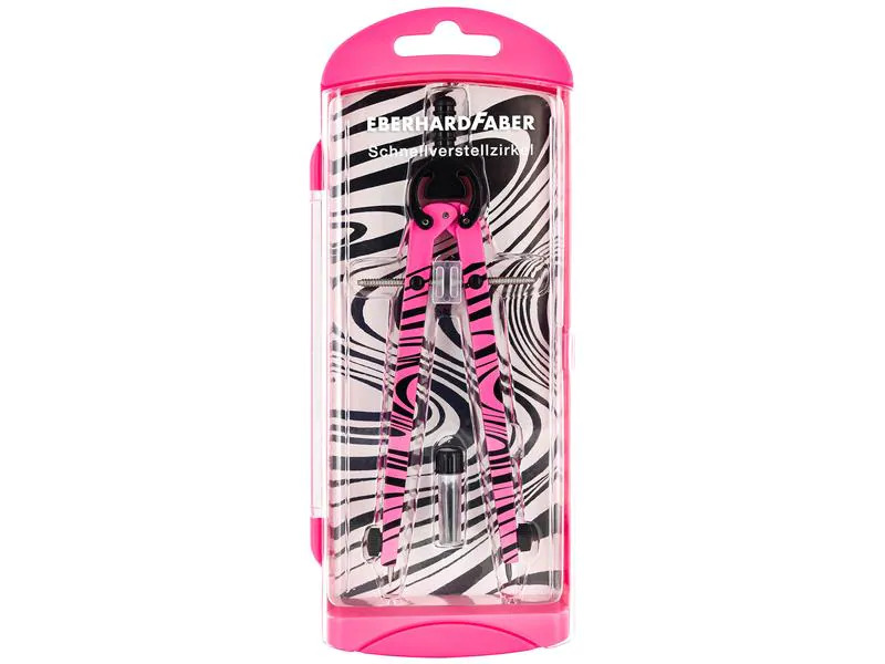 Eberhard Faber Schnellverstellzirkel Ø 39 cm, Neon Pink