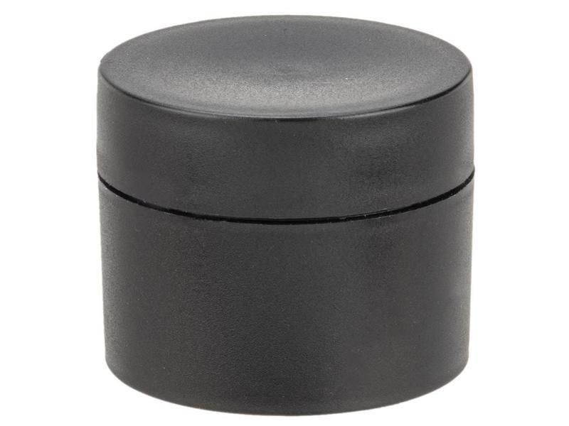 Glorex Kosmetik Dose doppelwandig 15 ml, Schwarz