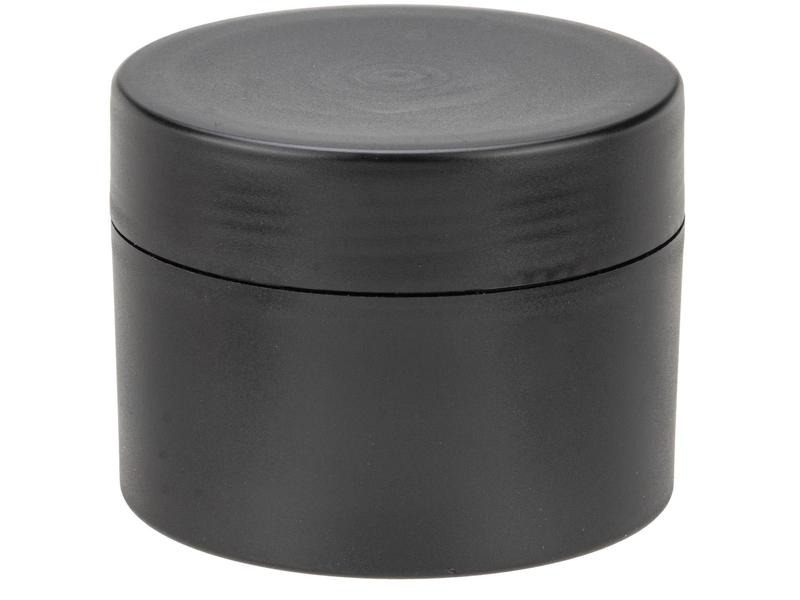 Glorex Kosmetik Dose doppelwandig 100 ml, Schwarz