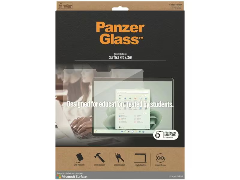 Panzerglass Tablet-Schutzfolie Surface Pro X/ Pro 8 / Pro 9