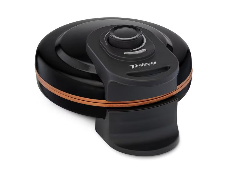 Trisa Waffeleisen Retro Waffles Bronze/Schwarz