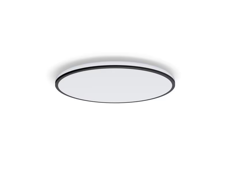 Philips Deckenleuchte Ozziet CL570, Ø 40 cm, 22W, 4000K, Schwarz