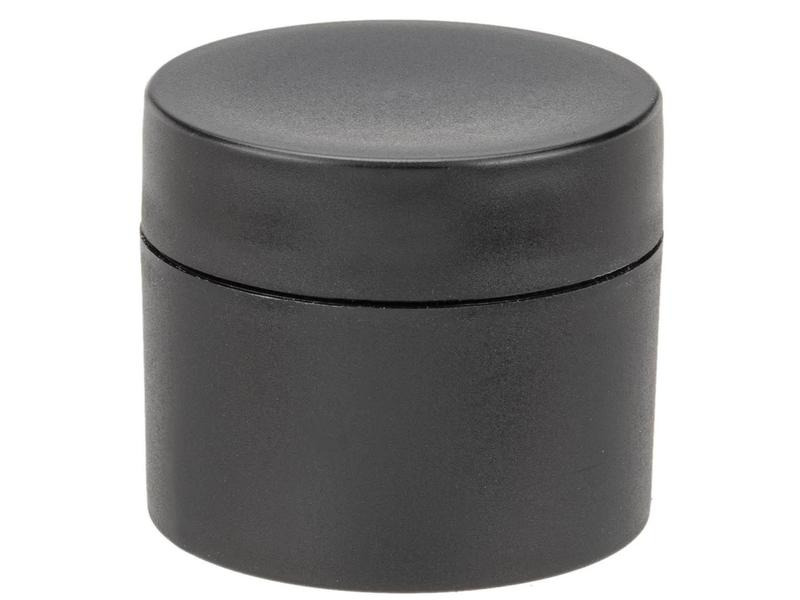 Glorex Kosmetik Dose doppelwandig 30 ml, Schwarz