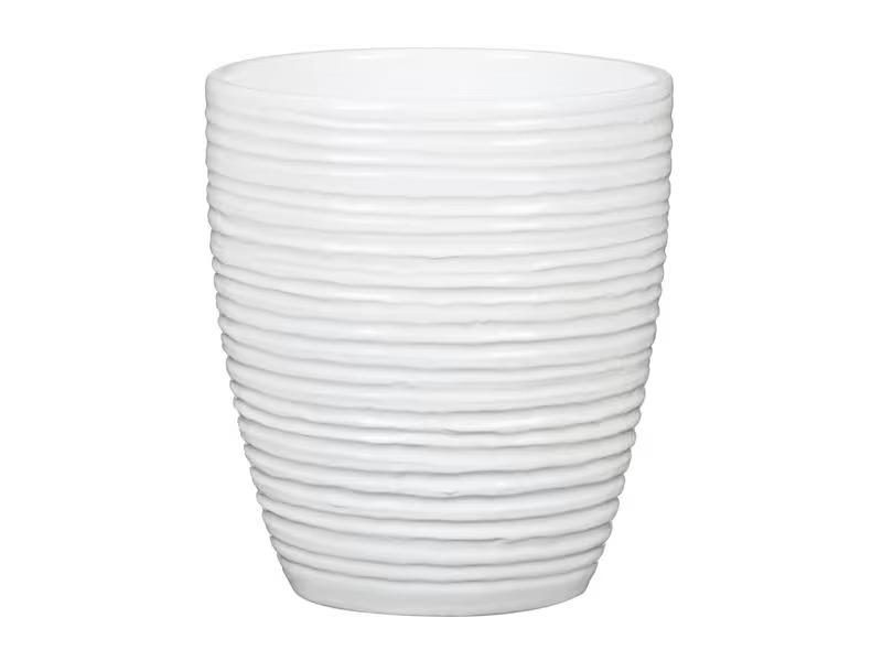 scheurich Blumentopf Alaska 12.6 cm, Weiss