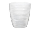 scheurich Blumentopf Alaska 12.6 cm, Weiss