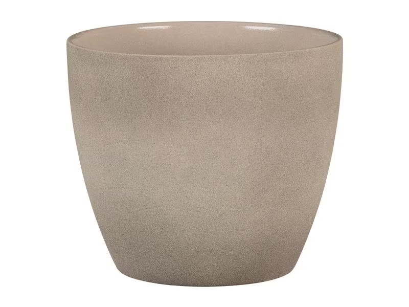 scheurich Blumentopf Stone 25 cm, Taupe