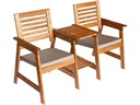Innovesta Balkonset Duoset, Braun, 2 Sitzplätze