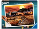 Ravensburger Malen nach Zahlen CreArt: Savannah Landscapes