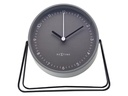 NeXtime Klassischer Wecker Berlin Grau