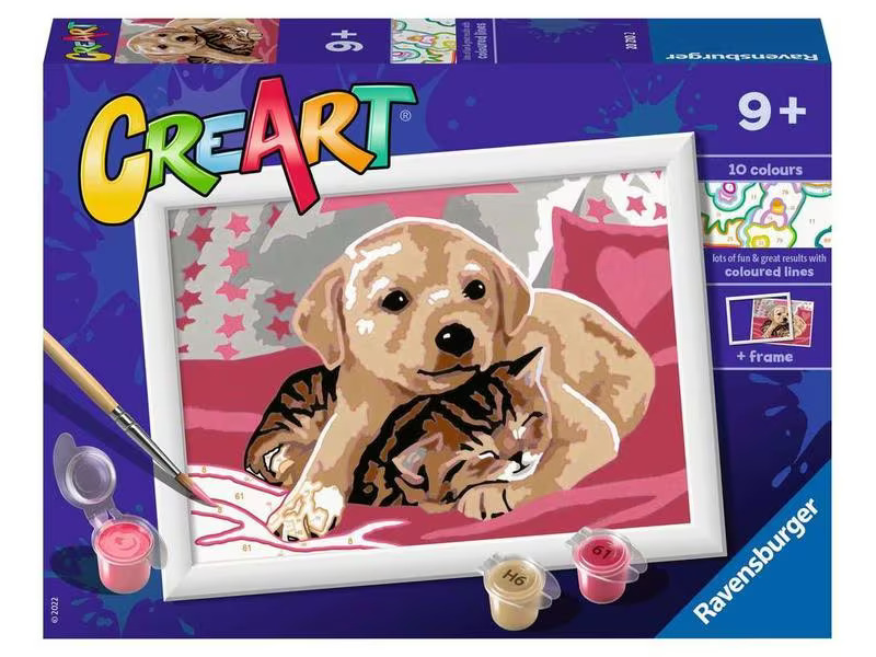 Ravensburger Malen nach Zahlen CreArt: Blanket Buddies