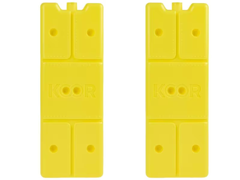 KOOR Kühlelement Arctico M, Doppelpack Giallo