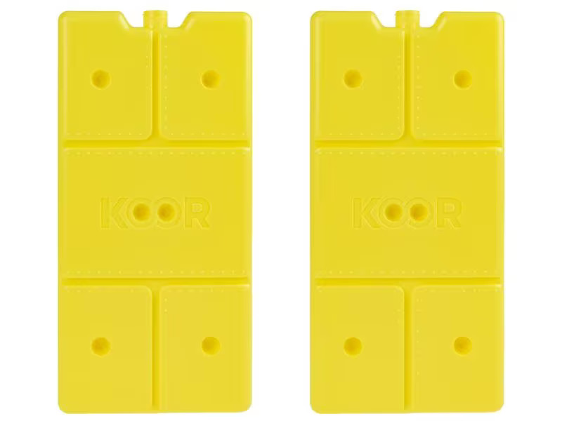 KOOR Kühlelement Arctico L, Doppelpack Giallo