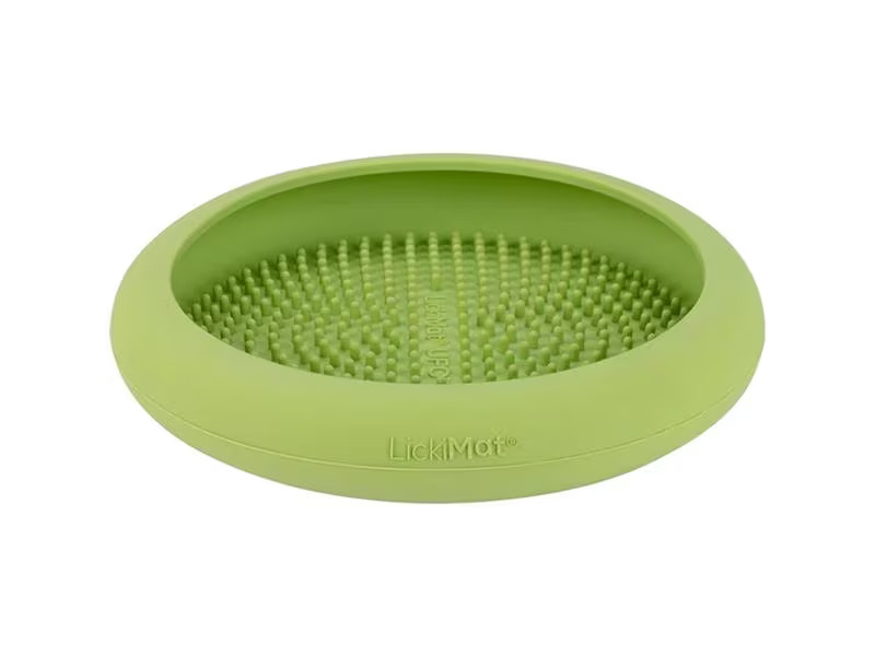 LickiMat Futtermatte Dog UFO, ø 18 cm, Grün