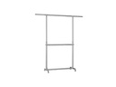 Songmics Garderobenständer 101 - 166 cm, Metall
