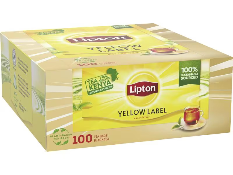 Lipton Teebeutel Yellow Label 100 Stück