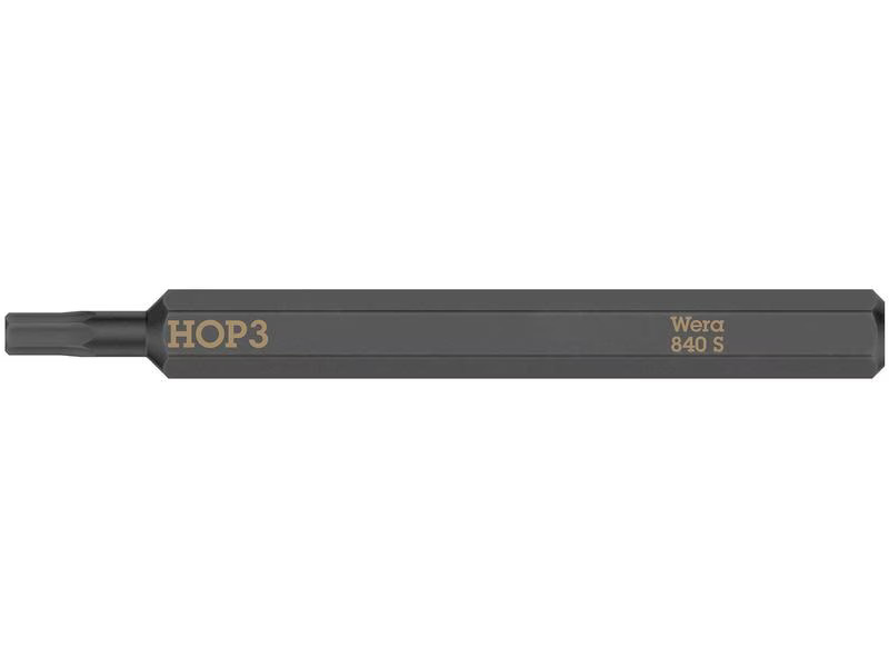 Wera Bit 840 S Hex-Plus Innensechskant 3 mm, 1-teilig
