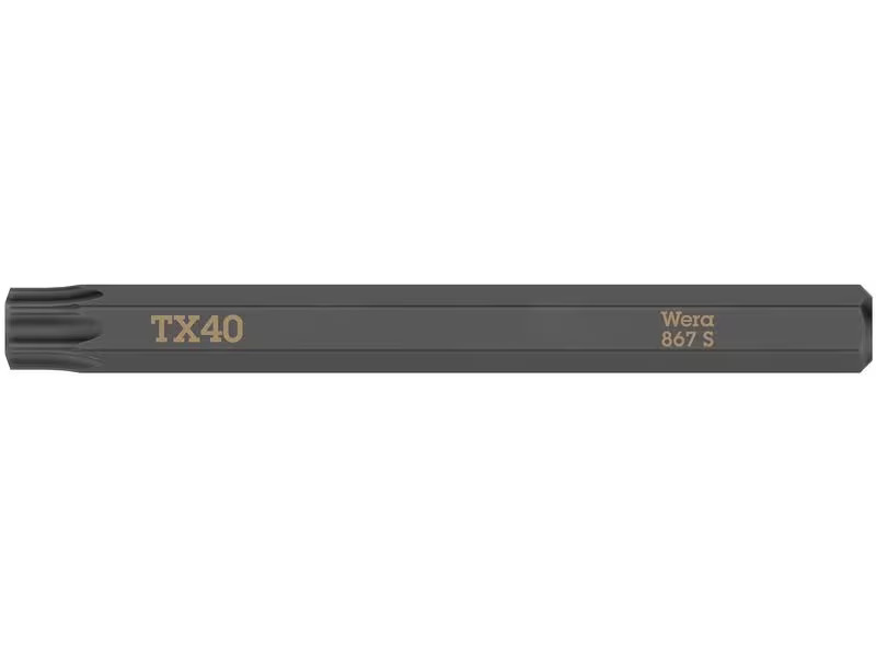 Wera Bit 867 S Torx TX40, 1-teilig