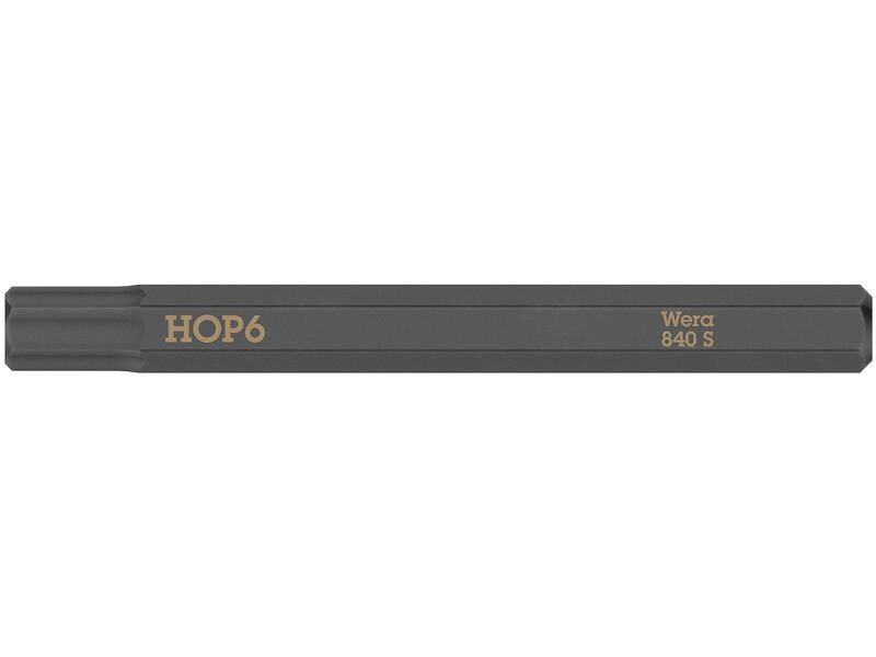 Wera Bit 840 S Hex-Plus Innensechskant 6 mm, 1-teilig