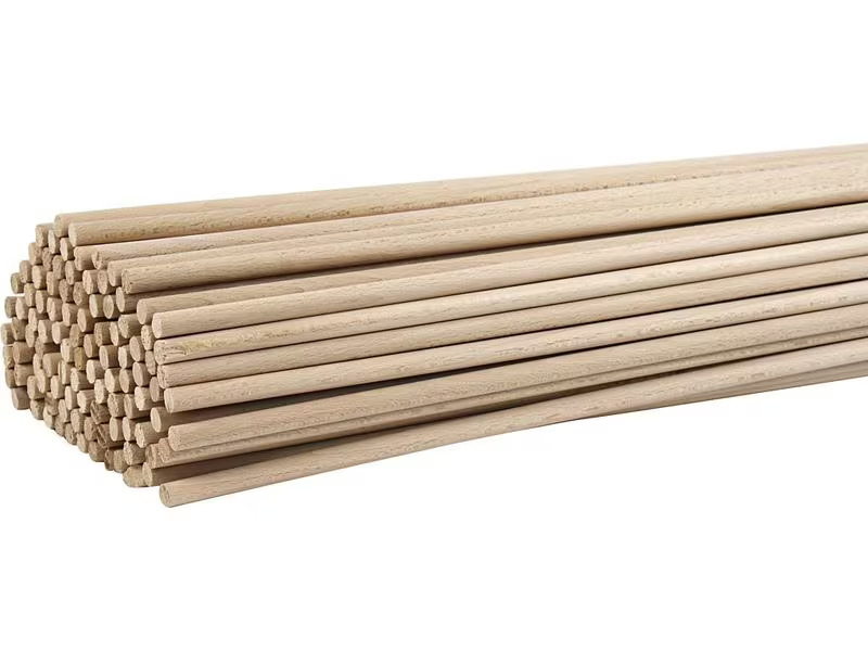 Creativ Company Holzartikel Stäbe 60 cm, 10 Stück