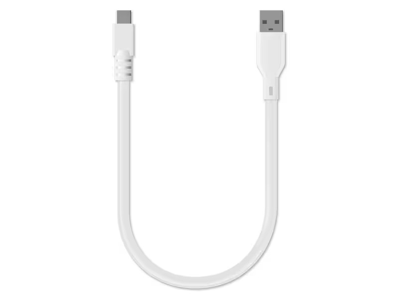 OXON USB 2.0-Kabel Gooseneck USB A - USB C 0.3 m