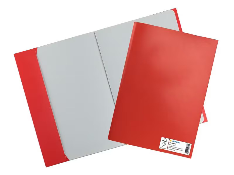 HERMA Einbandpapier A5 Rot