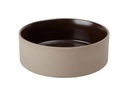 OYOY Keramiknapf Sia L, Ø 19.5 x H 6.5 cm, Choko