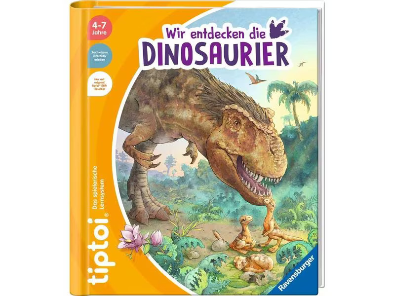 tiptoi Lernbuch Wir entdecken die Dinosaurier