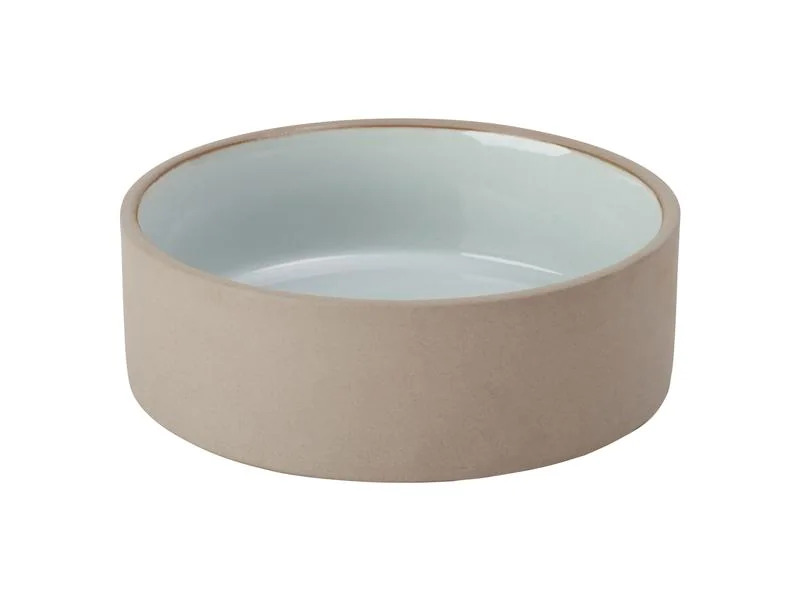 OYOY Keramiknapf Sia M, Ø 17 x H 6 cm, Ice