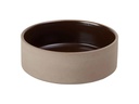 OYOY Keramiknapf Sia M, Ø 17 x H 6 cm, Choko