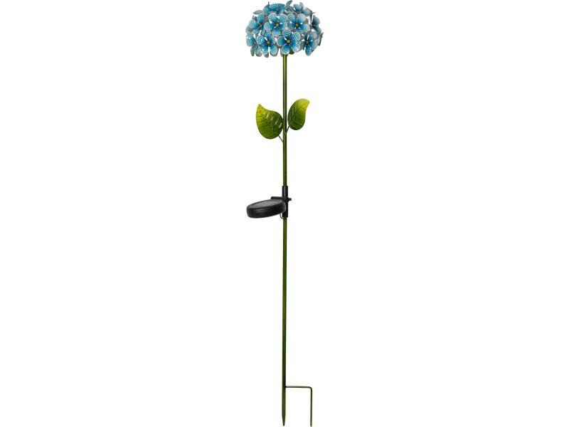 Star Trading Gartenlicht Solar Hortensia, Blau