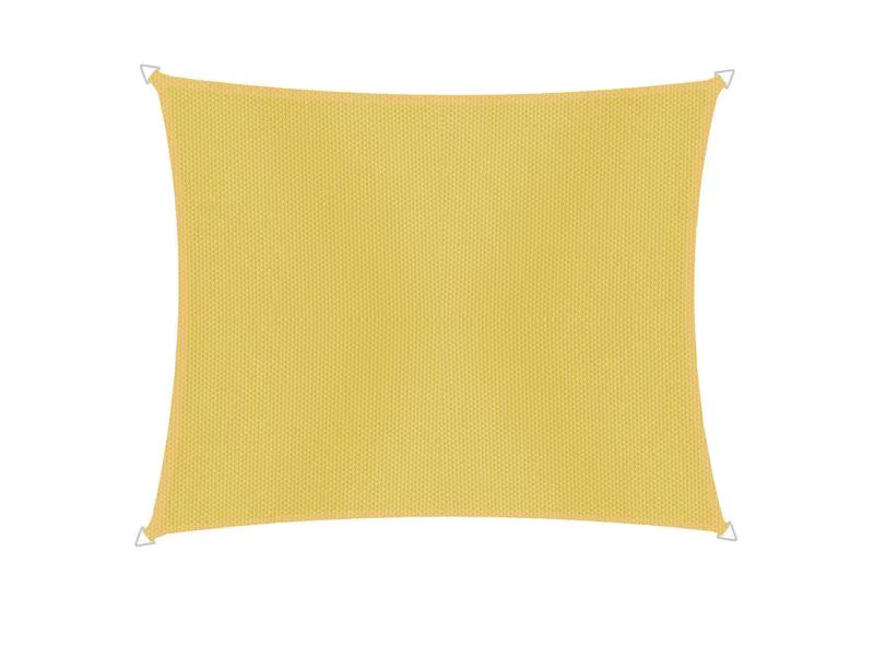 Windhager Sonnensegel Cannes, 2 x 3 m, Eckig, Gelb