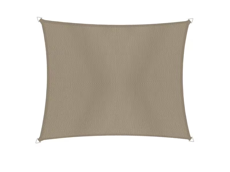 Windhager Sonnensegel Cannes, 2 x 3 m, Eckig, Taupe