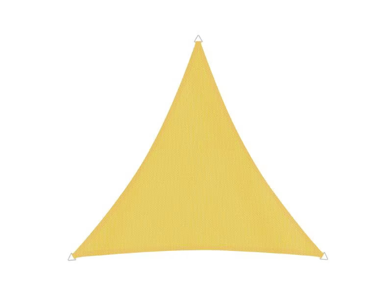 Windhager Sonnensegel Cannes, 4 m, Eckig, Gelb