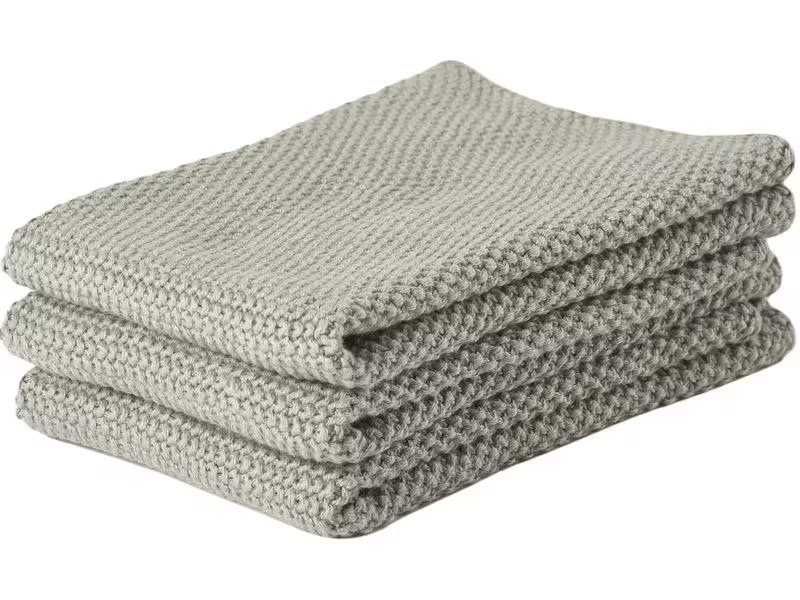 Zone Denmark Abwaschlappen 27 cm x 27 cm, 3 Stück, Schlamm