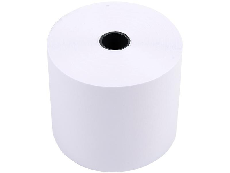 Exacompta Papierrolle 57 mm Extra Weiss, 10 Stück