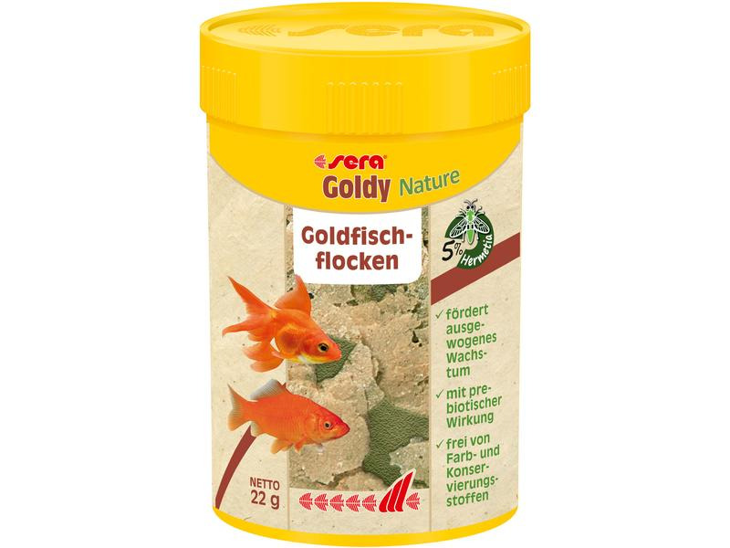sera Basisfutter Goldy Nature, 100 ml, 22g