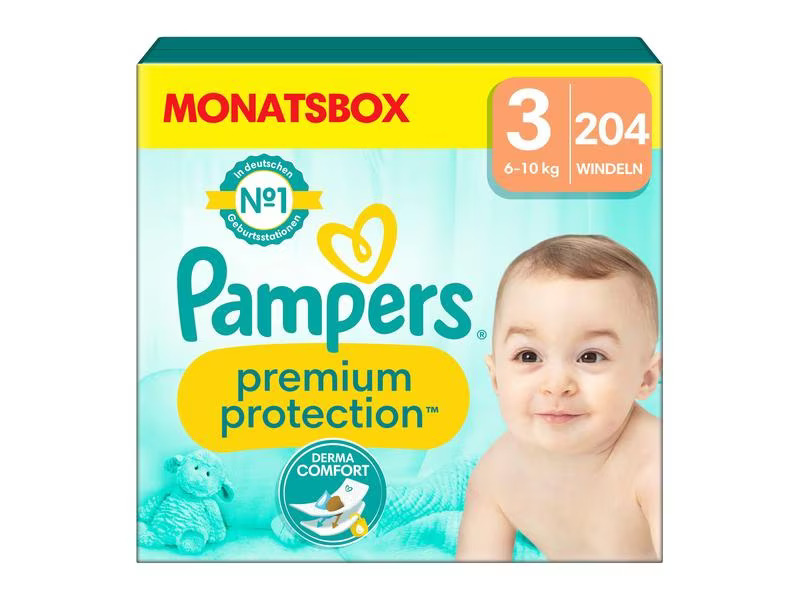 Pampers Windeln Premium Protection Midi Grösse 3
