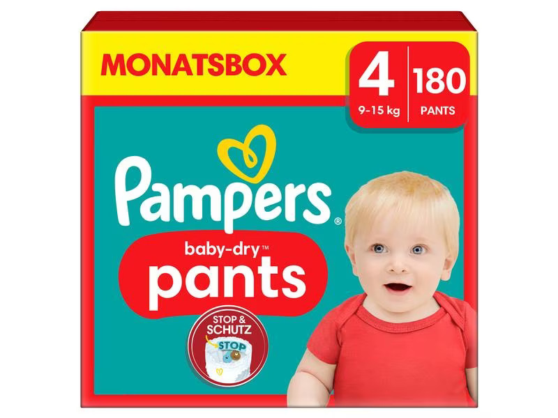 Pampers Windeln Baby Dry Pants Maxi Grösse 4
