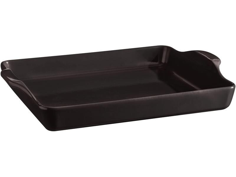 Emile Henry Brot-Backform 40.5 x 31.5 x 6.9 cm, Schwarz