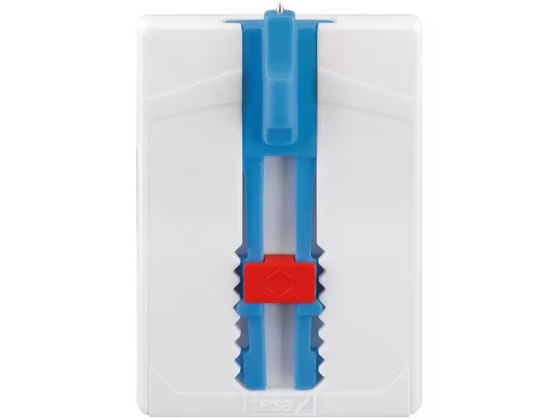 tesa Klebenagel -Set 2 kg, 3x für Tapeten + Putz, verstellbar