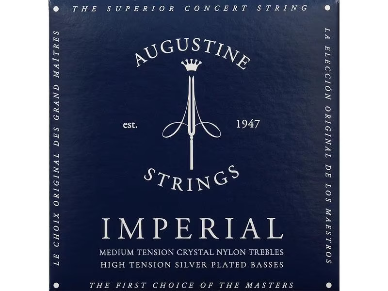 Augustine Gitarrensaiten Imperial Blue – Hard
