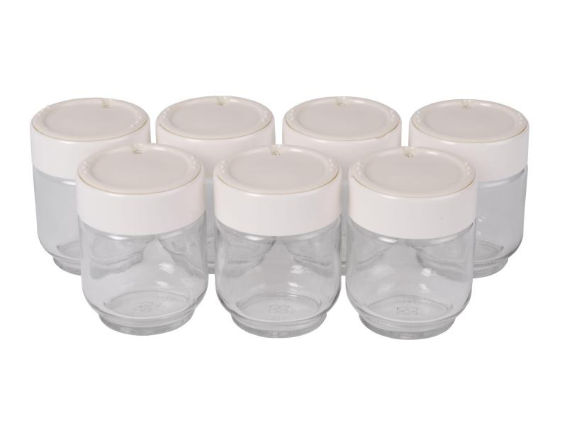 Moulinex Joghurtgläser 7 Stück, 0.15 l, Transparent