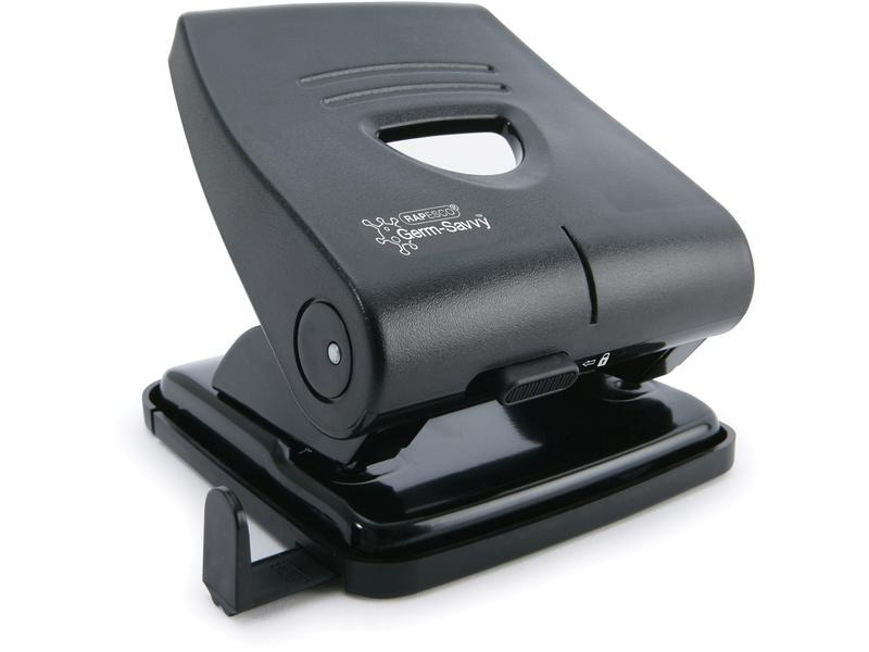 Rapesco Locher Germ-Savvy 827-P 30 Seiten, Schwarz