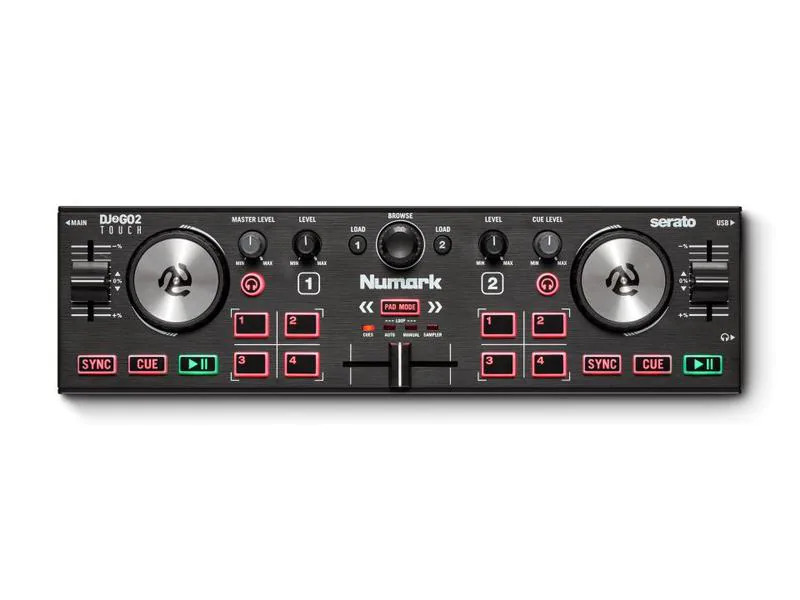 Numark DJ-Controller DJ2GO2 Touch