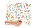 Papierdrachen Tattoo Set Bunter Mix