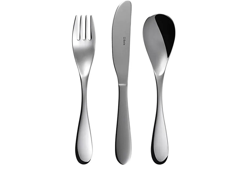 Sola Kinderbesteckset Basic Alpha 3-tlg
