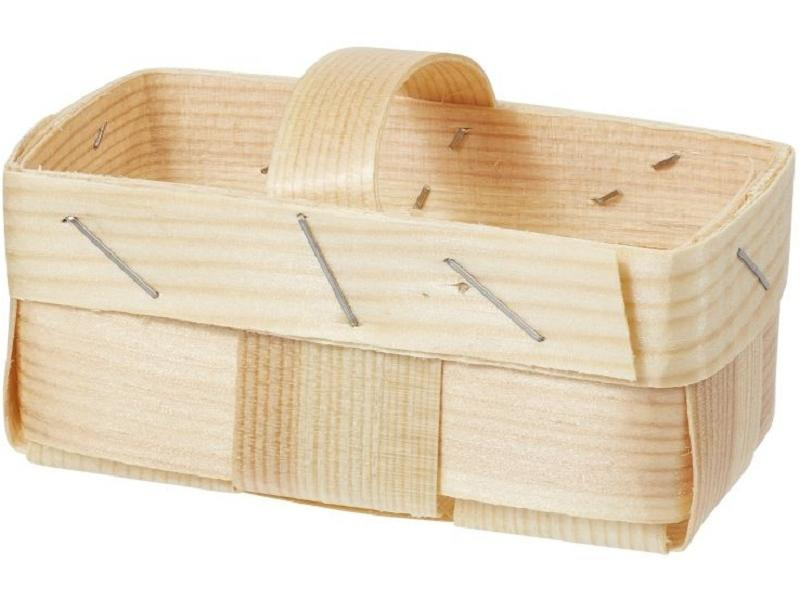 HobbyFun Mini-Utensilien Spankörbchen Natur